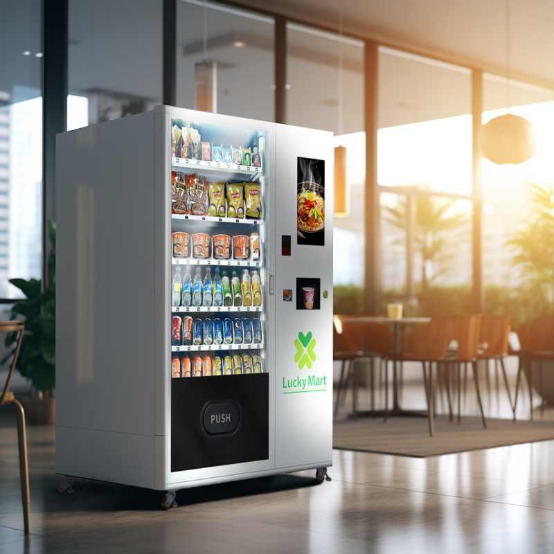 Food and Beverage Vending Point with Hot-Water Option — reference view 6