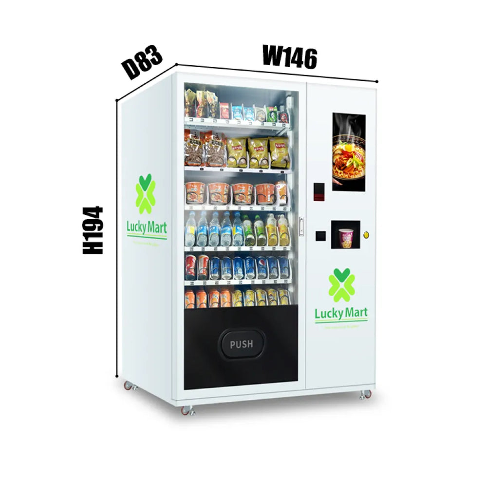 Food and Beverage Vending Point with Hot-Water Option — reference view 5