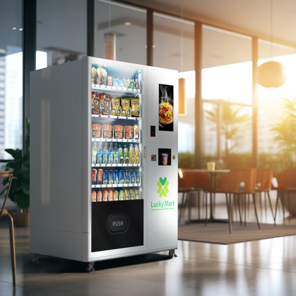 Food and Beverage Vending Point with Hot-Water Option — reference view 8
