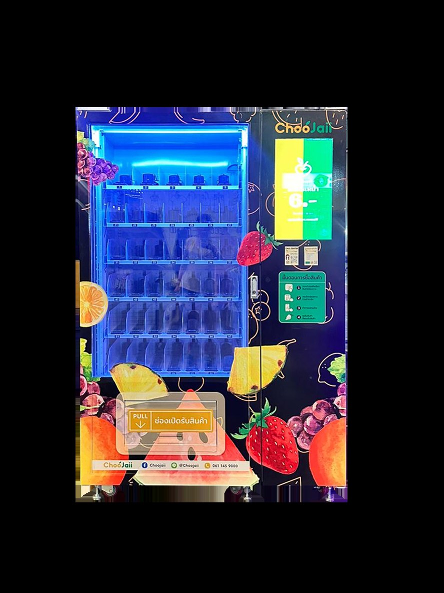 Fruit Cup Vending Cabinet with Lift Handover — reference view 4