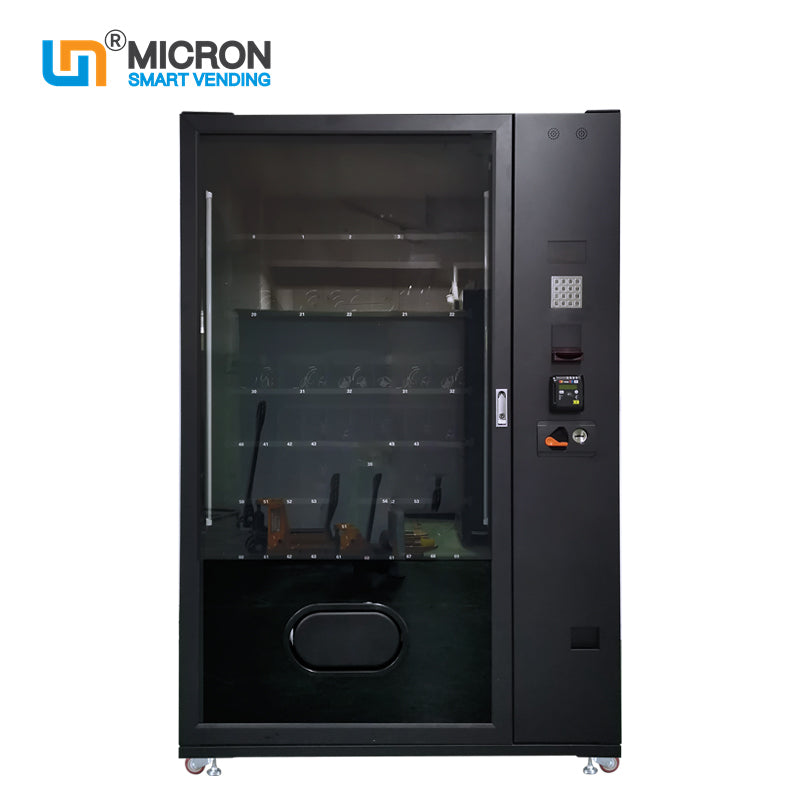 Refreshment Vending Cabinet with Small Display and Keypad — reference view 2