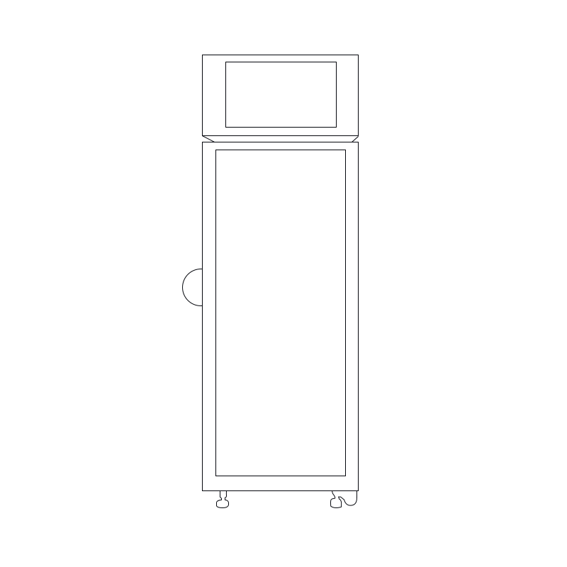 Packaged Beer and Refreshment Retail Fridge — reference view 5