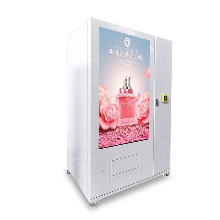 White Perfume Retail Vending Cabinet — reference view 2
