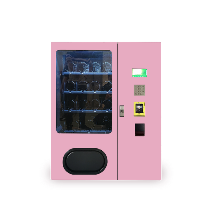 Pink Breath-Care Product Vending Cabinet — reference equipment view