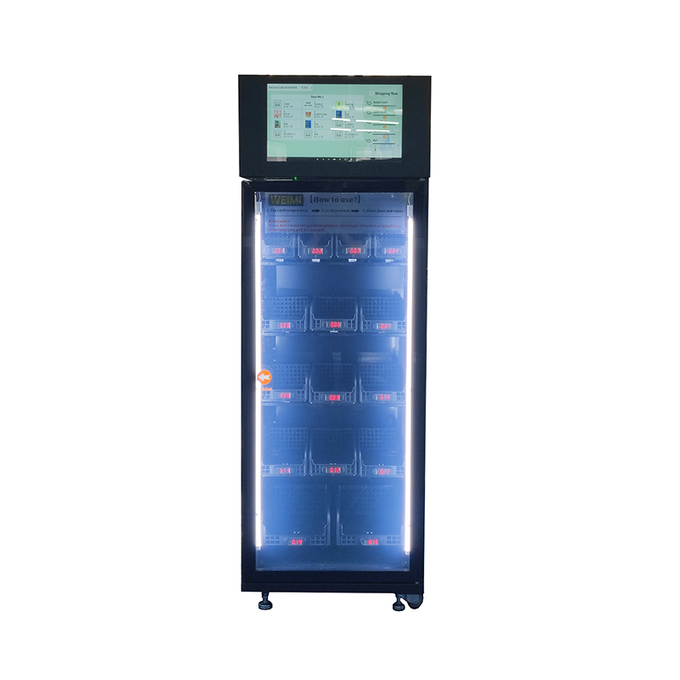 Fitness Drink Retail Smart Fridge — reference equipment view
