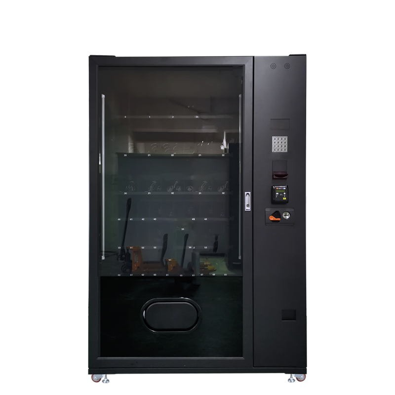 Black Keypad Refreshment Vending Cabinet — reference view 4