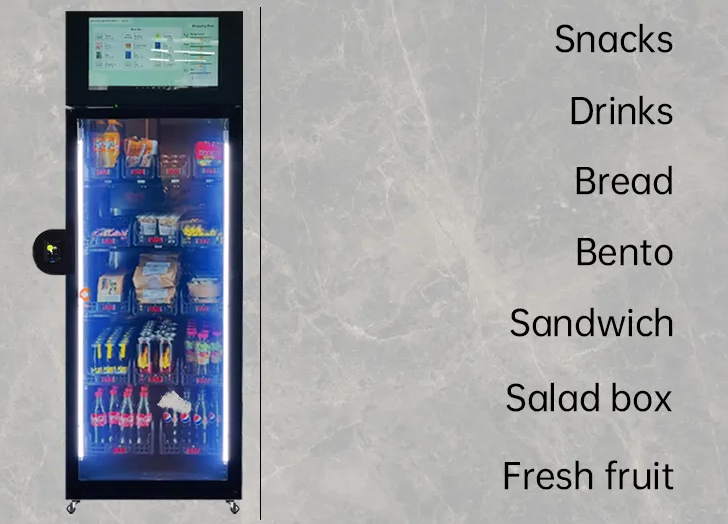 Office Food Retail Cabinet with Coffee Module — reference view 2