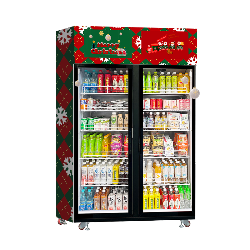 Seasonal Gift Smart Fridge with Twin Glass Doors — reference view 2
