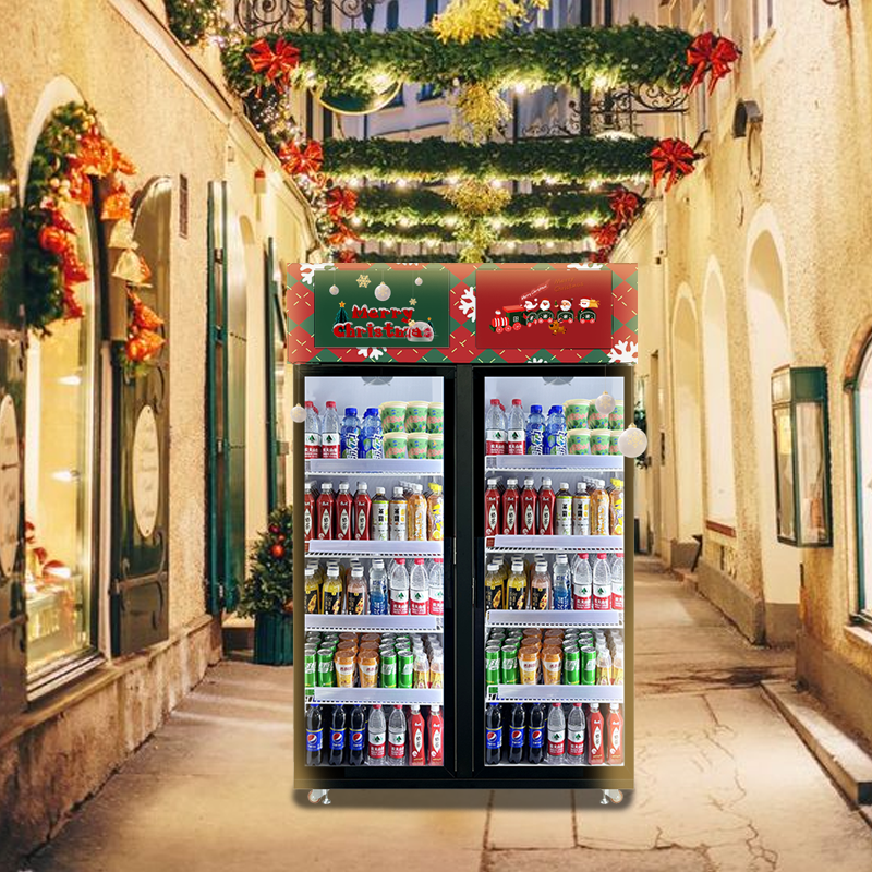 Seasonal Gift Smart Fridge with Twin Glass Doors — reference view 4