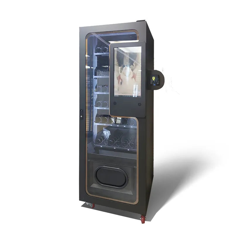 Compact Beauty Retail Cabinet with Side Showcase — reference view 4