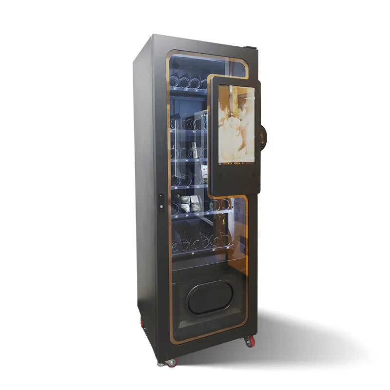 Compact Beauty Retail Cabinet with Side Showcase — reference view 3
