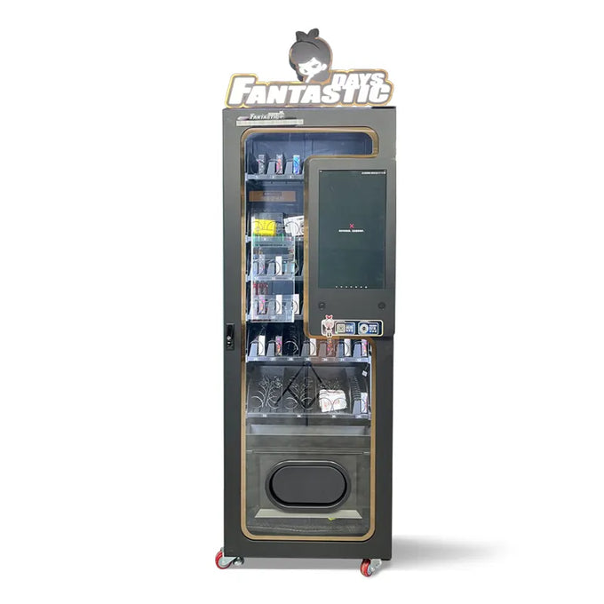 Compact Beauty Retail Cabinet with Side Showcase — reference equipment view