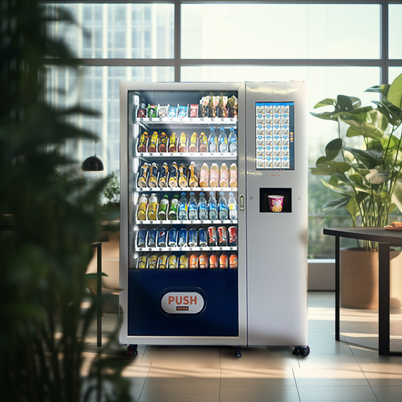 Food and Beverage Vending Point with Hot-Water Option — reference view 7