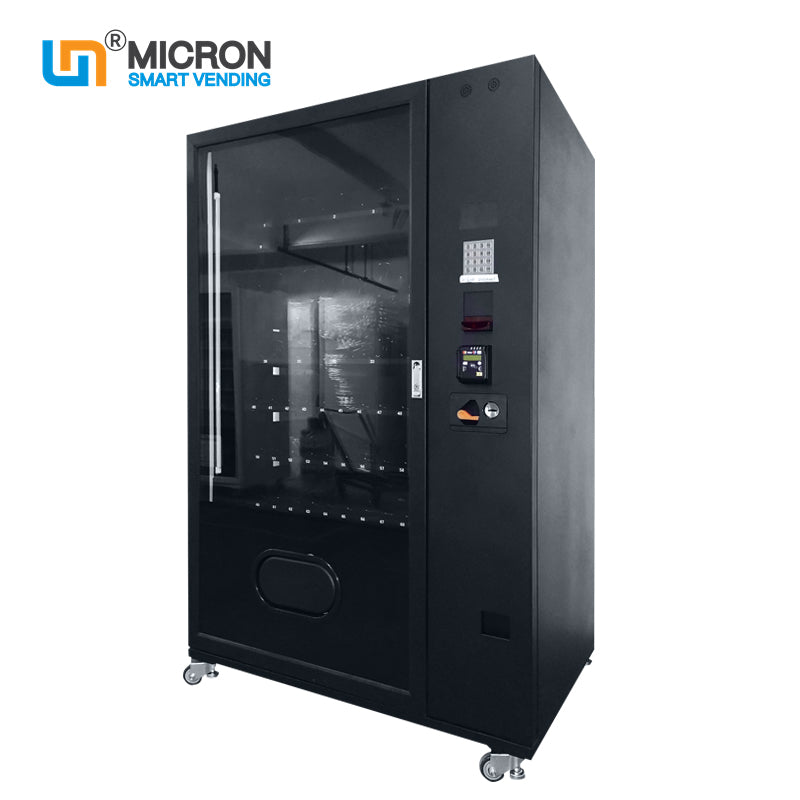 Refreshment Vending Cabinet with Small Display and Keypad — reference view 4