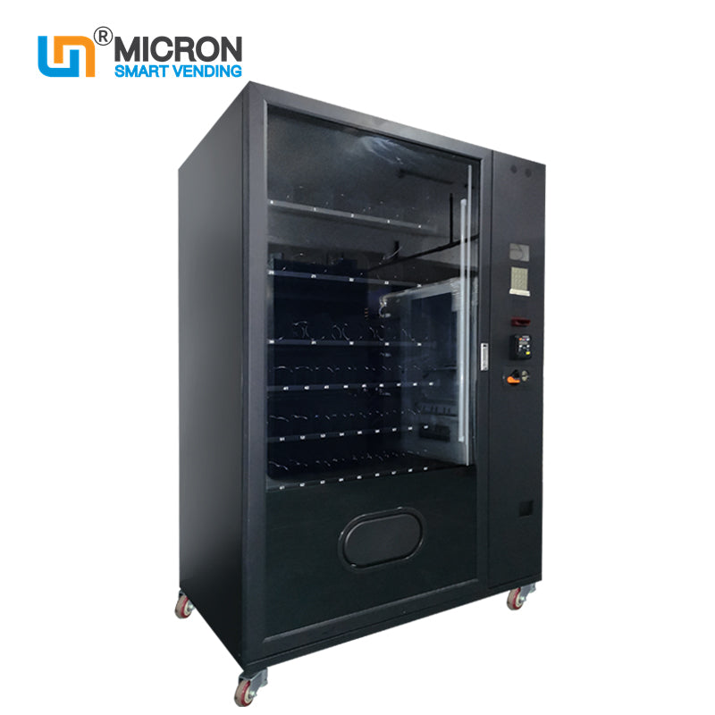 Refreshment Vending Cabinet with Small Display and Keypad — reference view 3