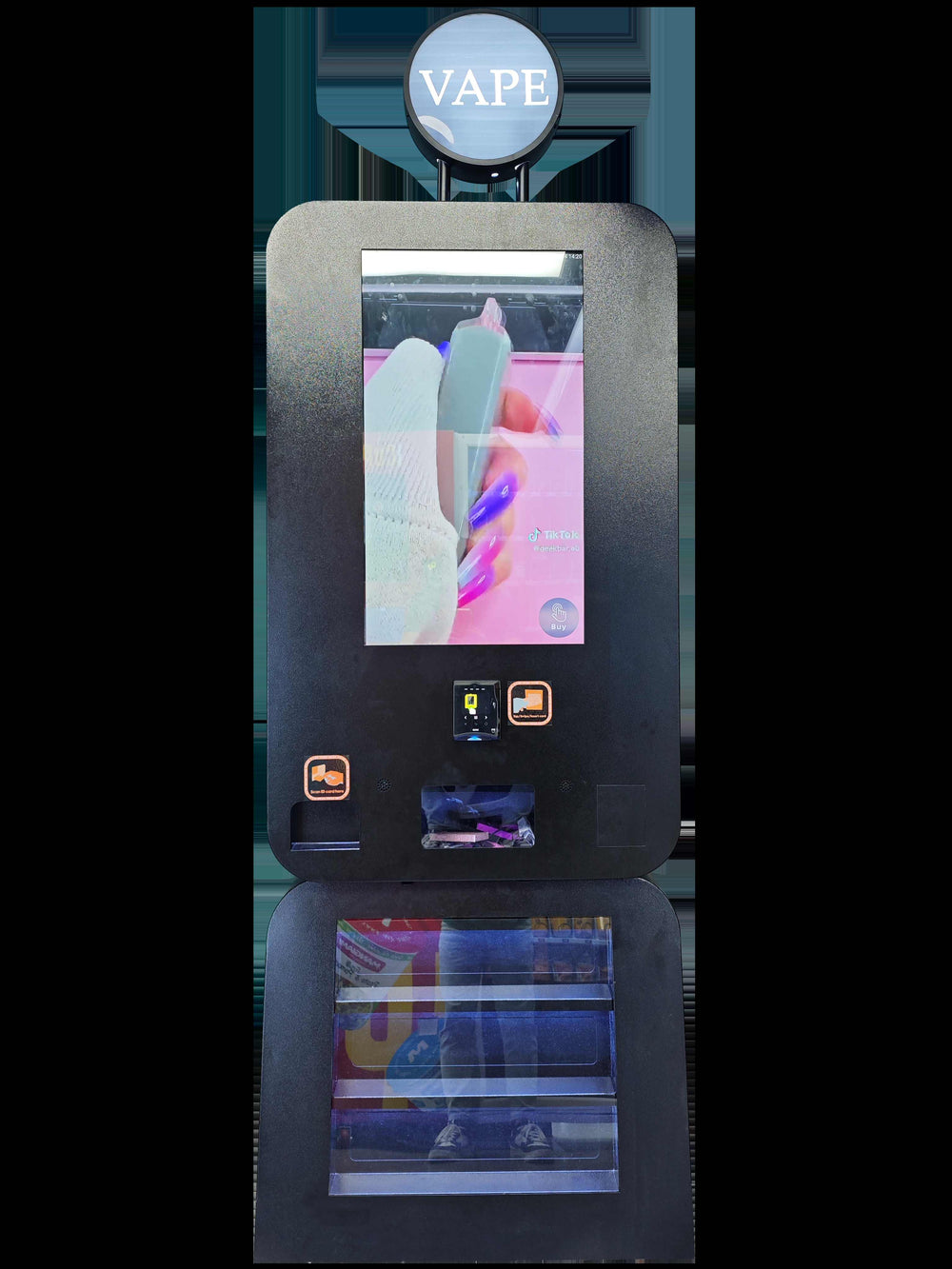 Narrow Lash and Makeup Retail Kiosk — reference view 2