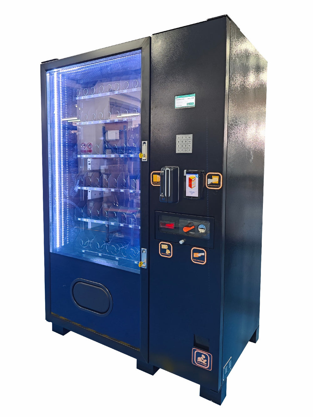 Dark Keypad Snack and Drink Vending Display — reference view 3