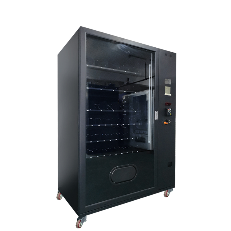 Black Keypad Refreshment Vending Cabinet — reference view 2