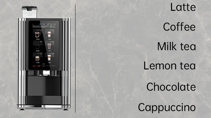 Office Food Retail Cabinet with Coffee Module — reference view 3