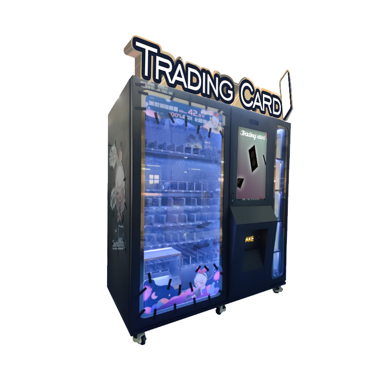 Trading-Card and Tabletop Collectible Vending Kiosk — reference view 3