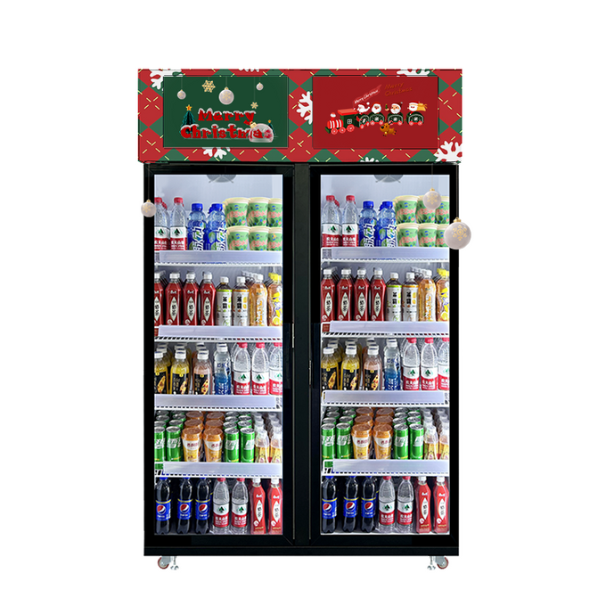 Seasonal Gift Smart Fridge with Twin Glass Doors — reference equipment view