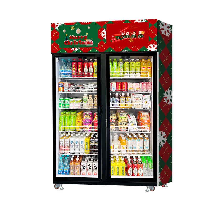 Seasonal Gift Smart Fridge with Twin Glass Doors — reference view 3