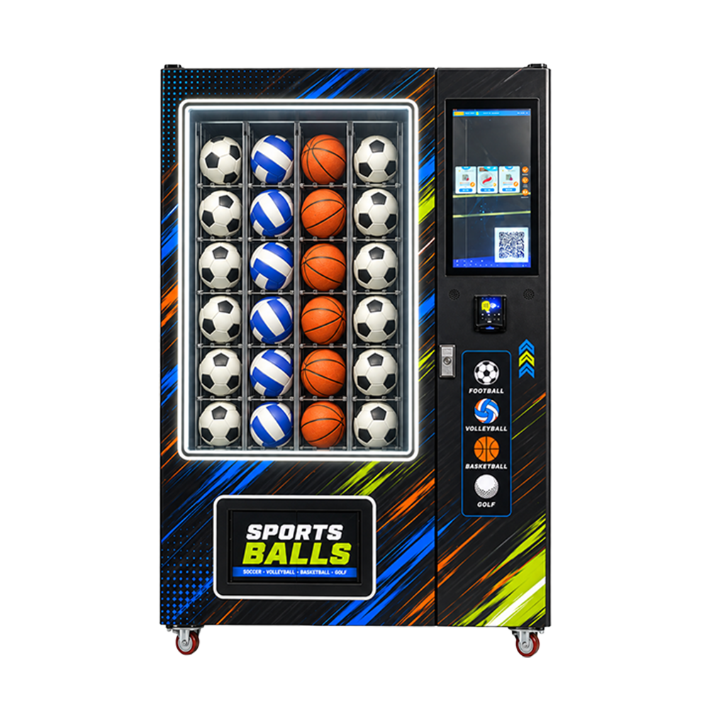 Sports Ball Retail Vending Cabinet — reference view 2