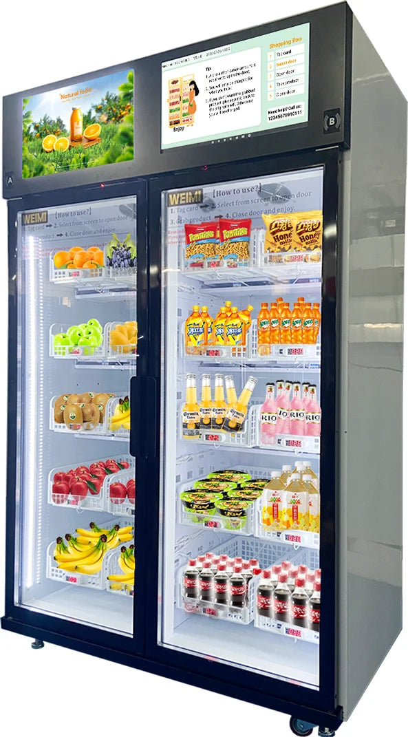 WM22ZLS — Double-door weight-sensing freezer